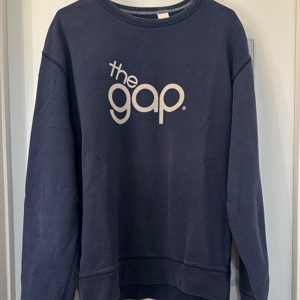 GAP vintage 100% cotton Women's Navy Sweater